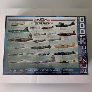 1000 piece WWII Bombers puzzle. Sealed